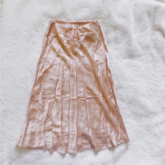 Aritzia MIDI Slip Skirt - Picture 3 of 4